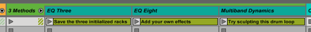 Multiband Processing