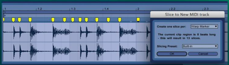 Ableton Live - Slice To MIDI